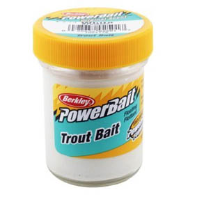 Cesto PowerBait Biodegradable Trout Bait, Marshmallow White